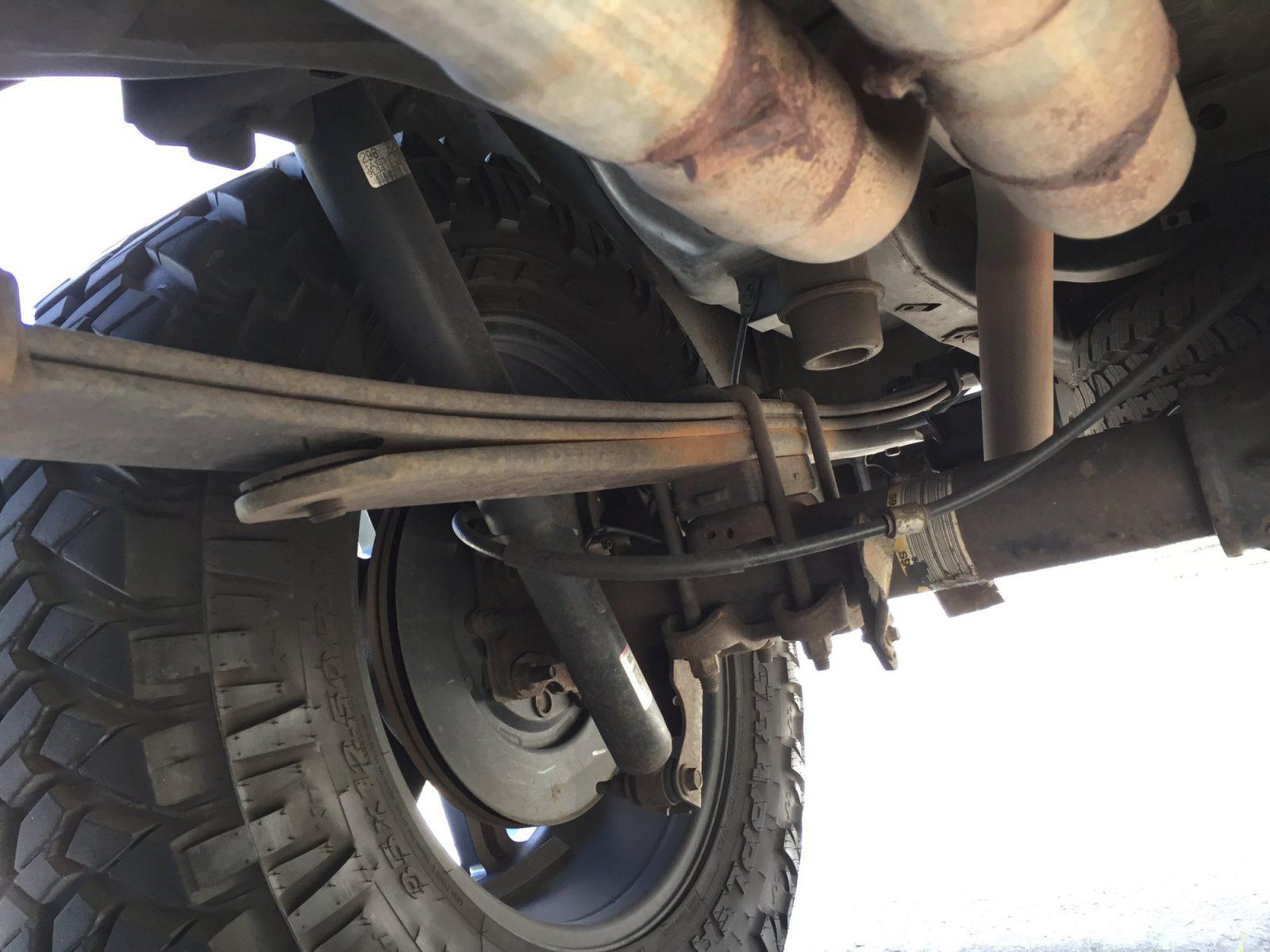 leaf spring suspnsion