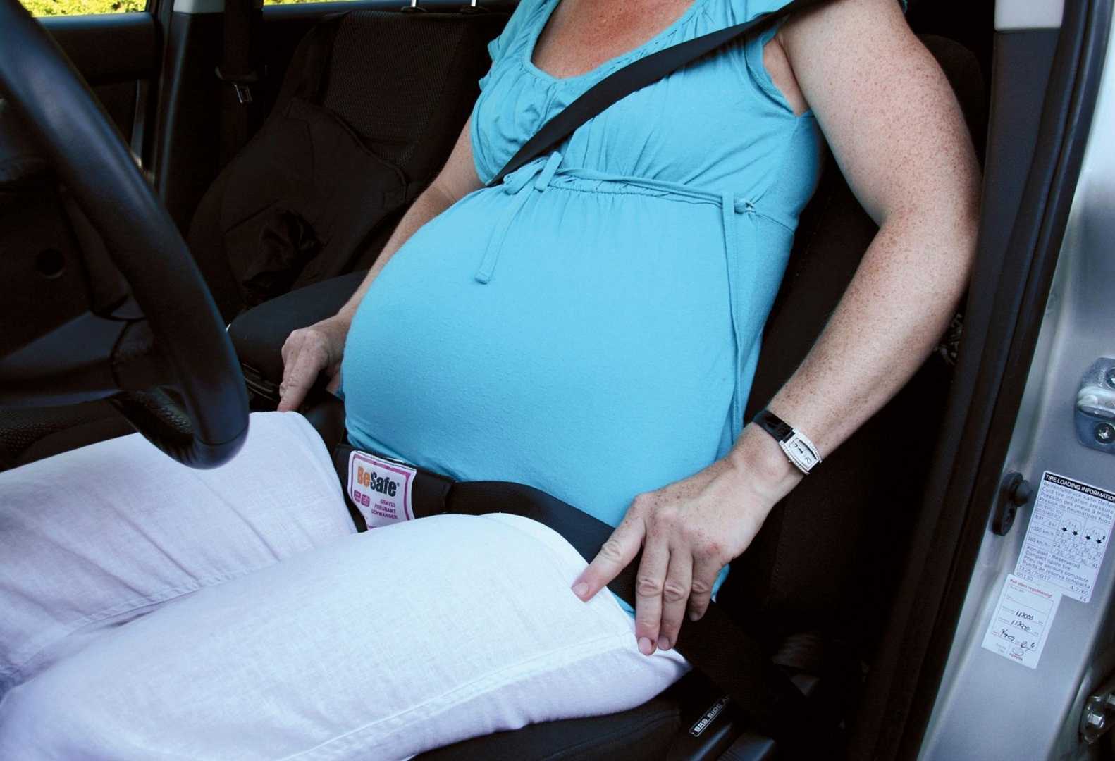 pregnancy seat belts