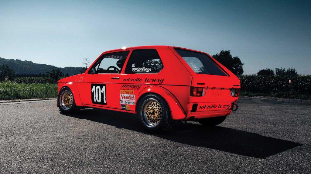 VW Golf race car