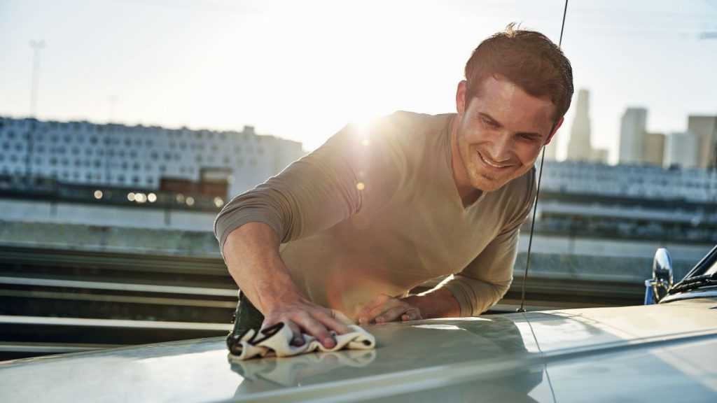 waxing your car