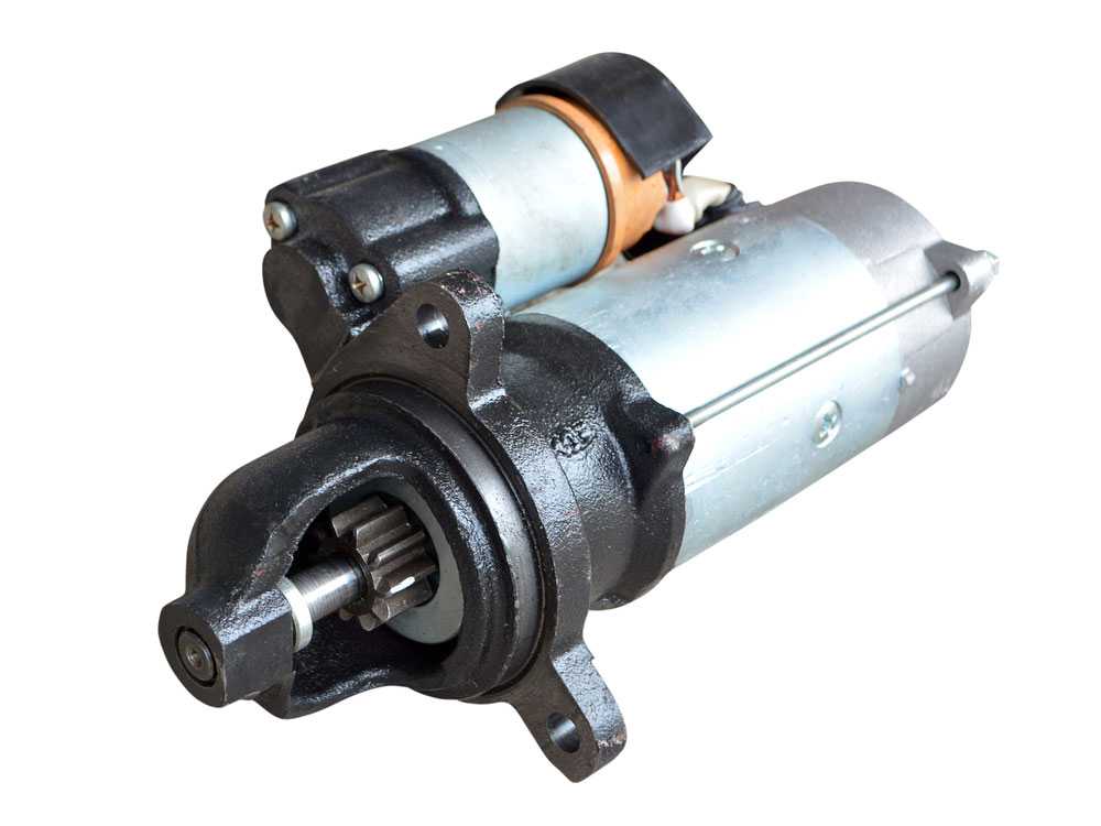 Starter motor store car