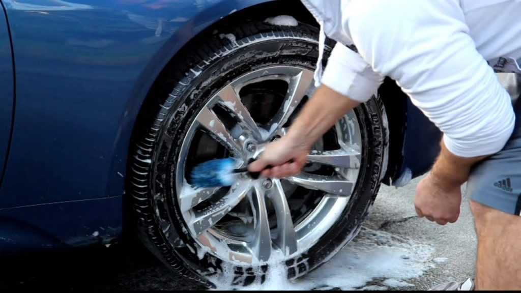 how to clean tires with household products