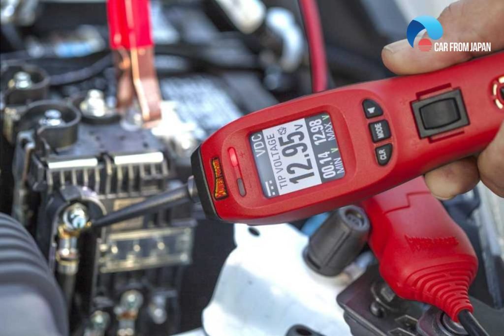 test fuel injector for the correct voltage