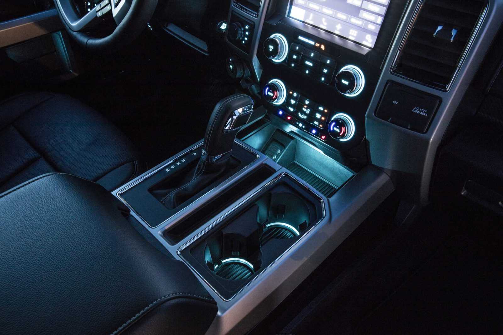 Ford F-150 mods console