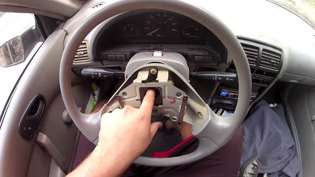 removing steering wheel