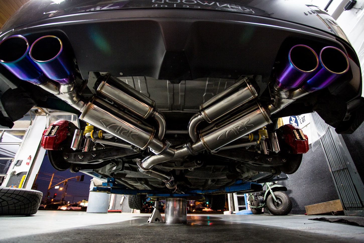 High Performance Exhaust System.