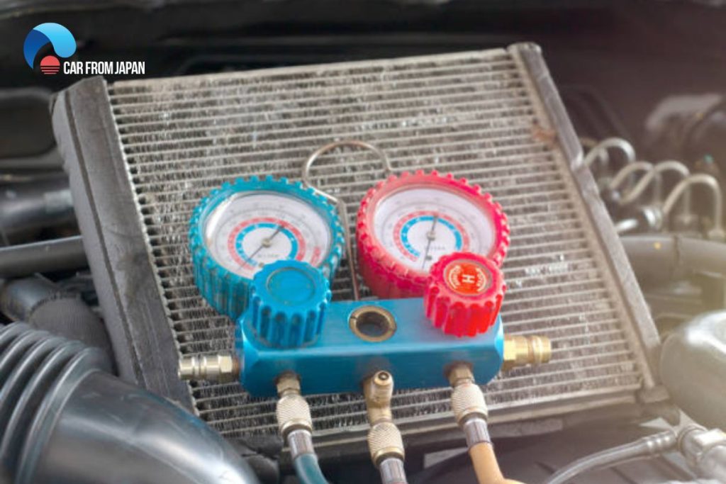 symptoms of too much freon in car ac