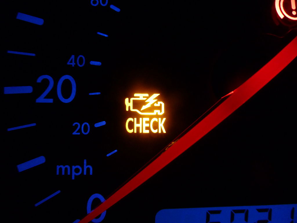 how many miles to clear a check engine light