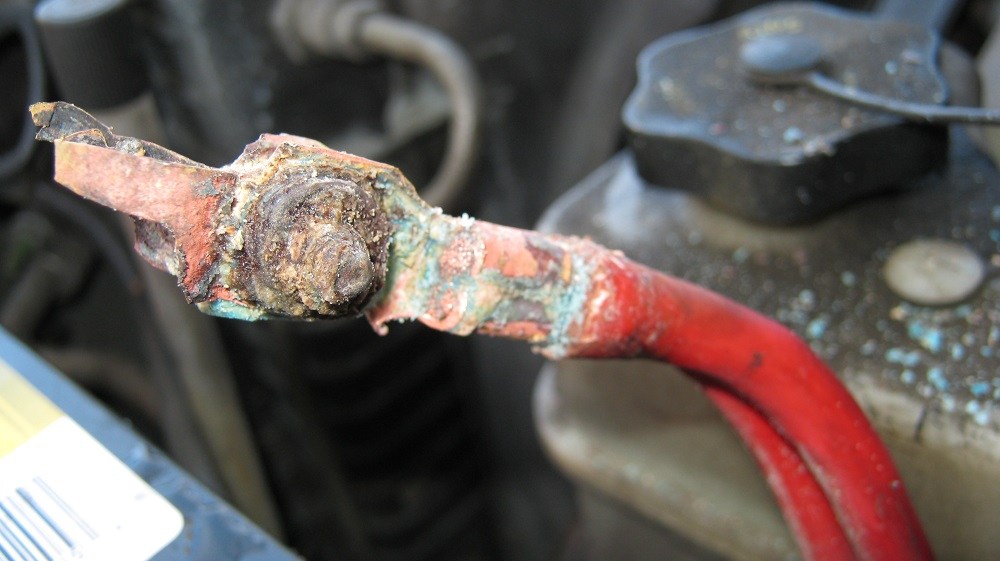 how to clean corroded battery terminals