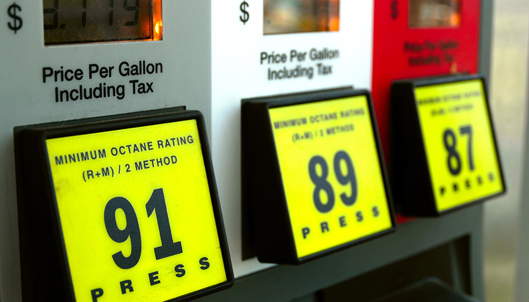 gas octane rating