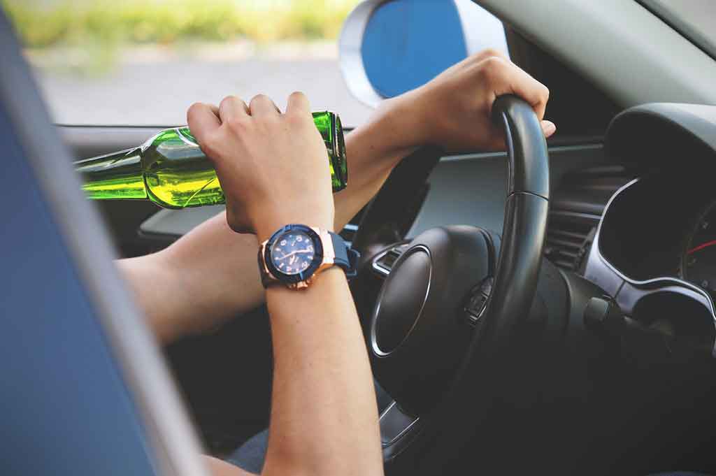 drinking while driving