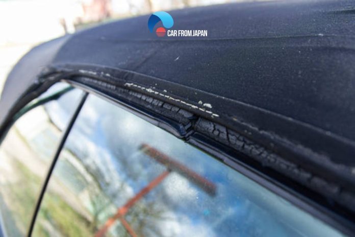 How to repair convertible top