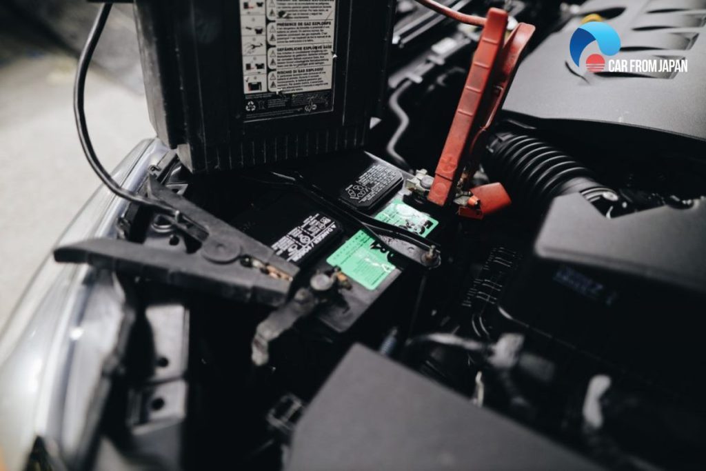 removing a battery from car