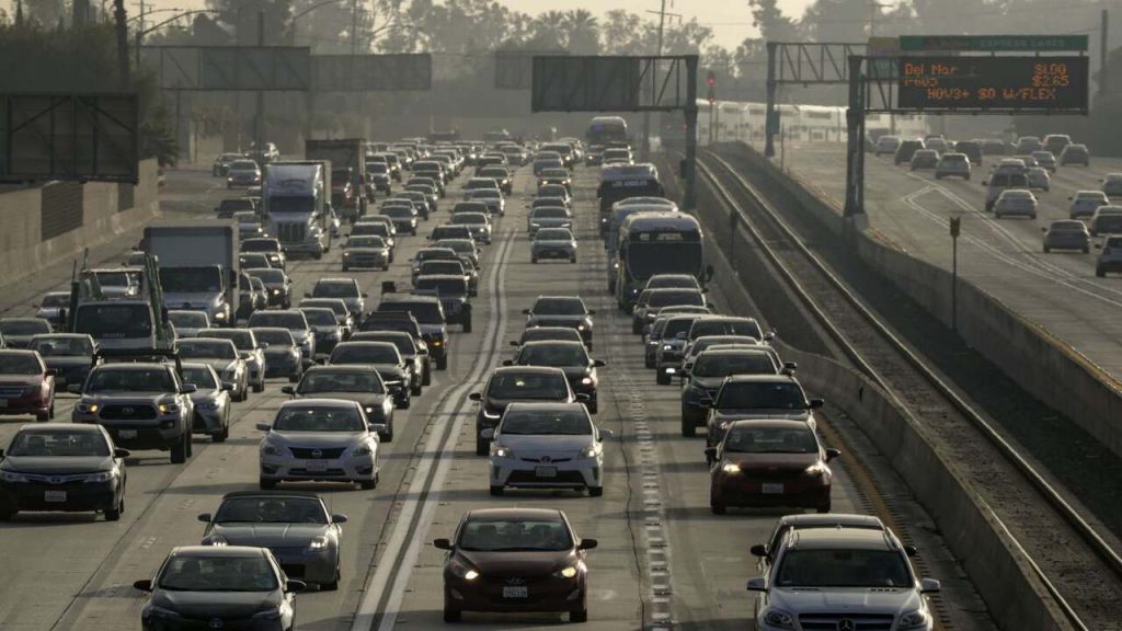 safe distances driving on freeway