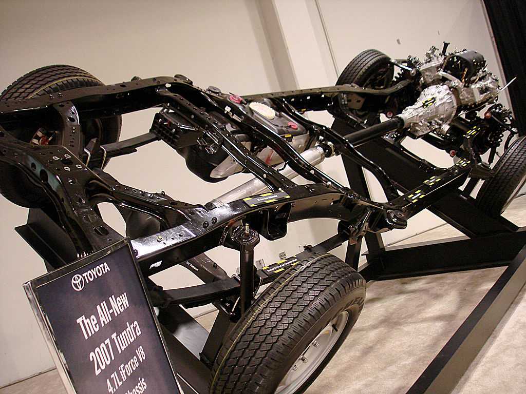 A chassis supports the whole weight of a vehicle. types of car chassis