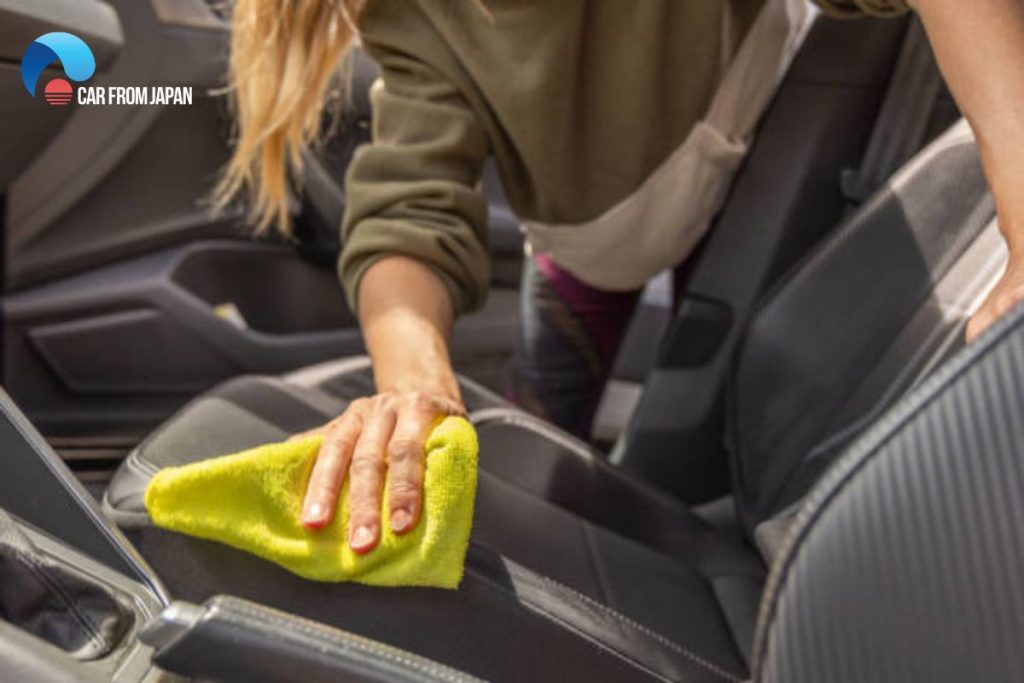 best way to dry wet car seats