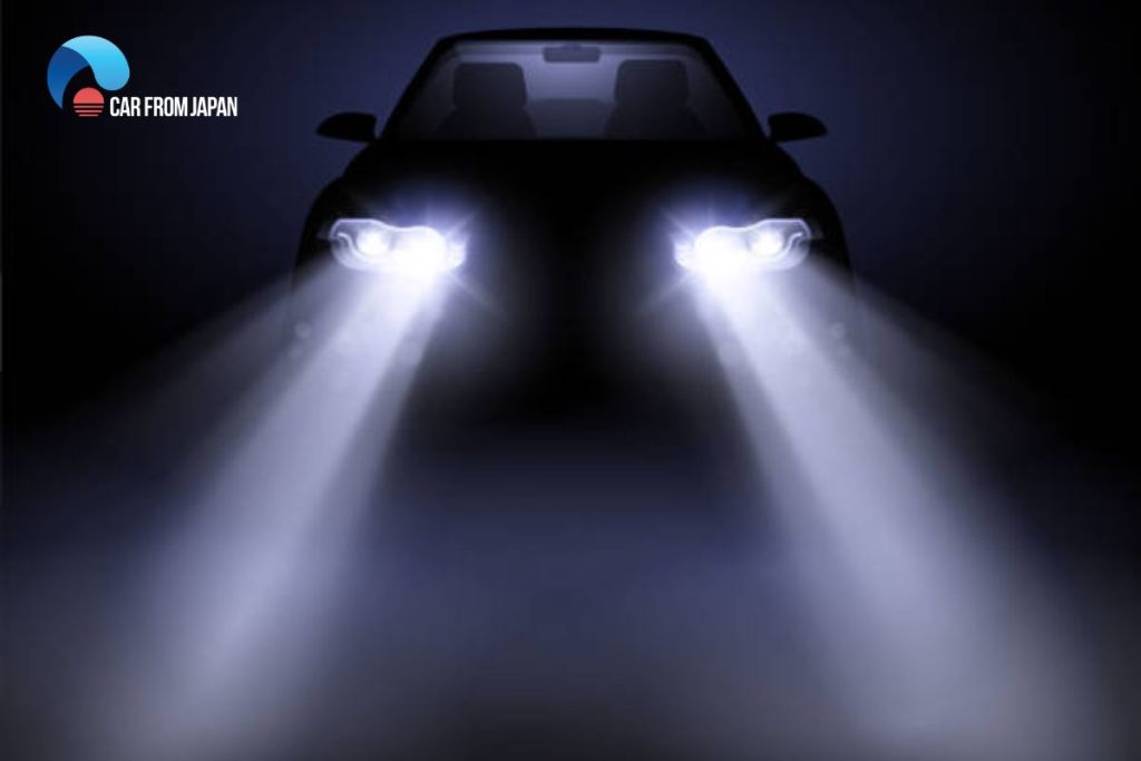low and high beam headlights