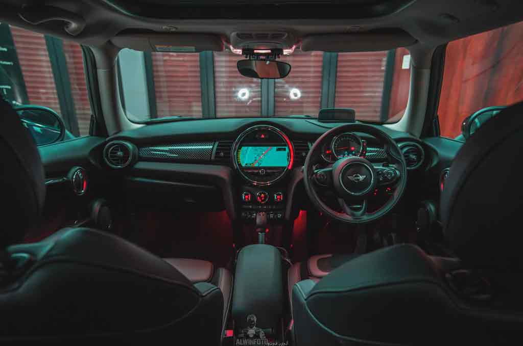 car interior view