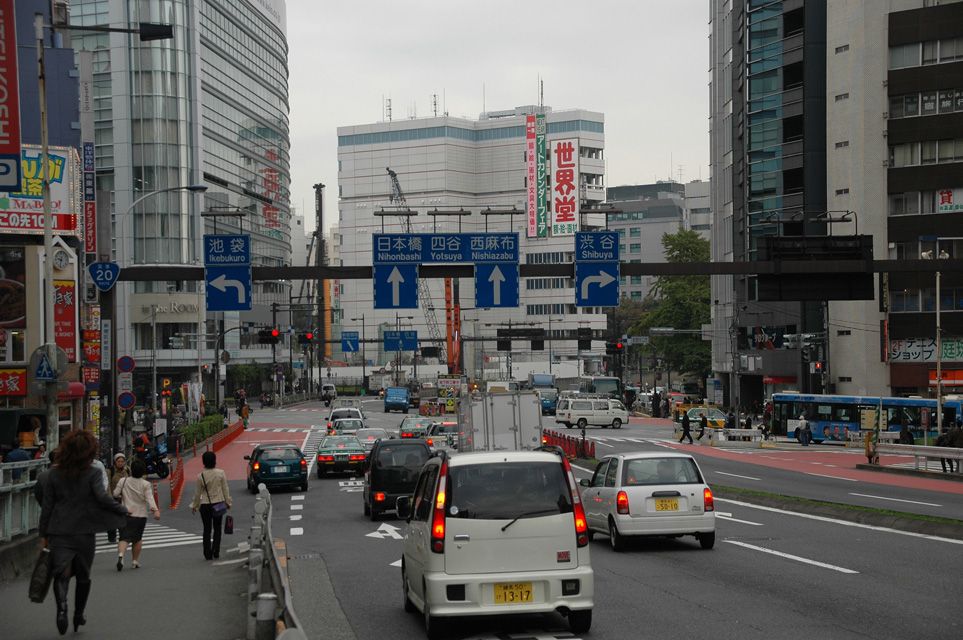 traffic culture in Japan