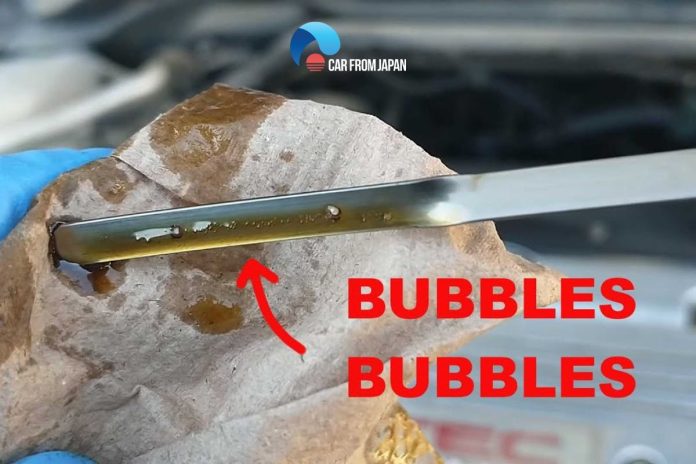 bubbles in transmission fluid