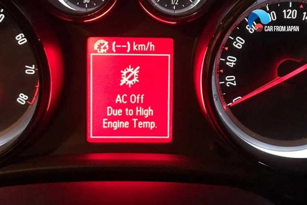 ac turned off engine hot