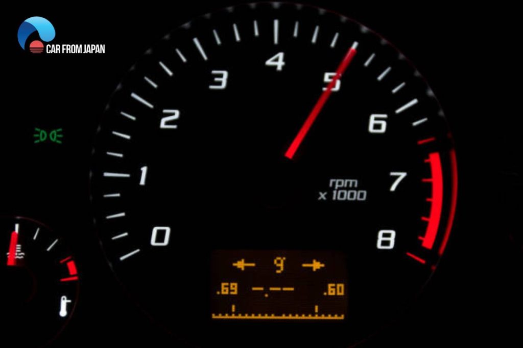 high rpm while driving