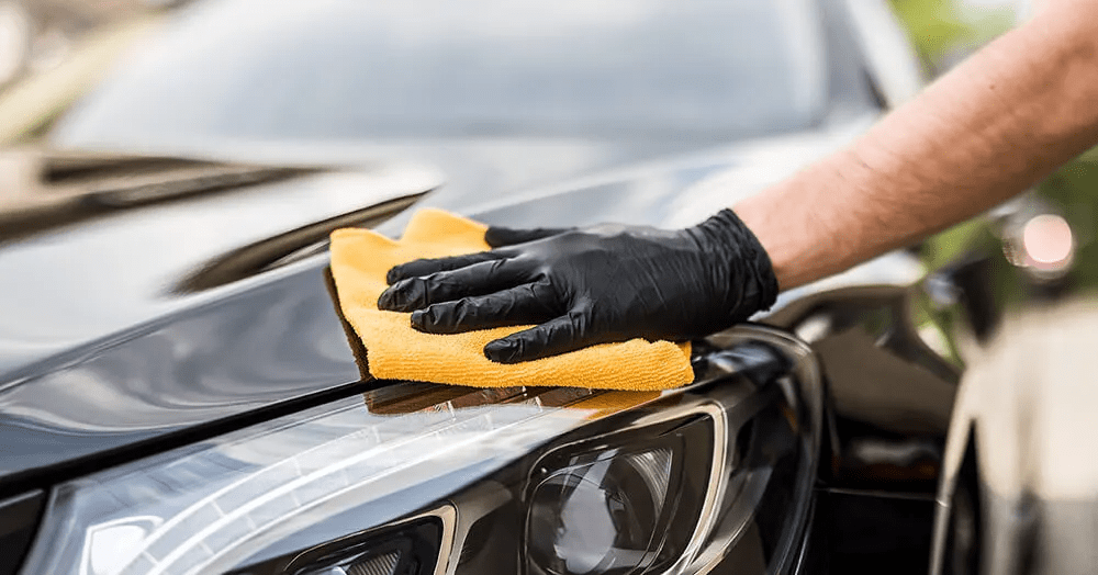 how to fix scratches on black car