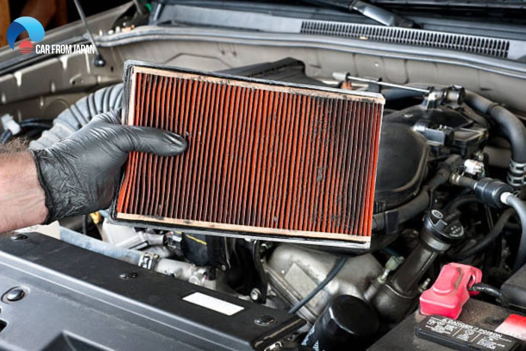 A dirty air filter