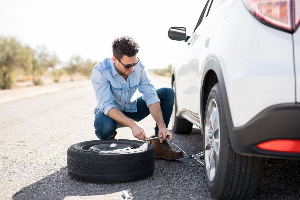 change car tire