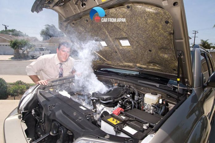 how far can you drive an overheating car