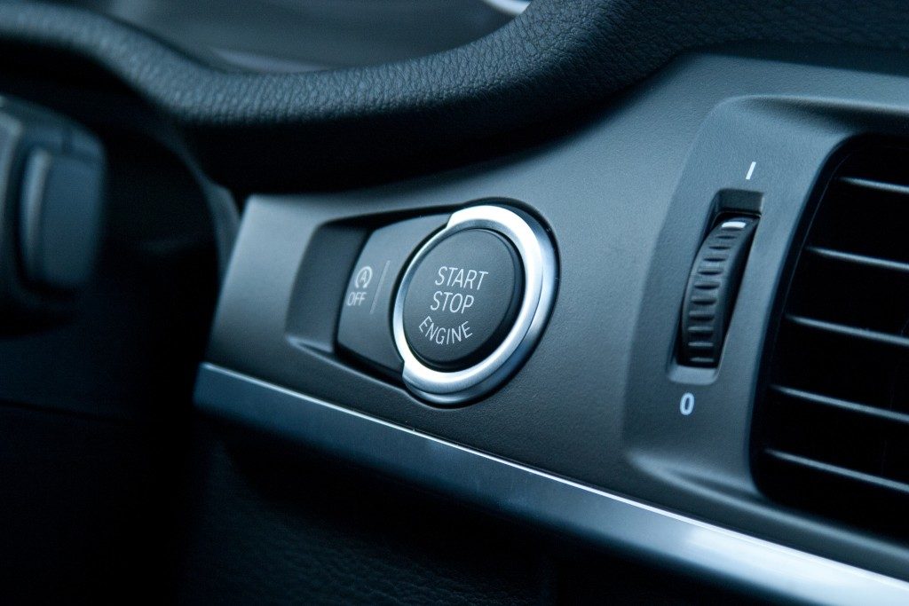 push button start in cars
