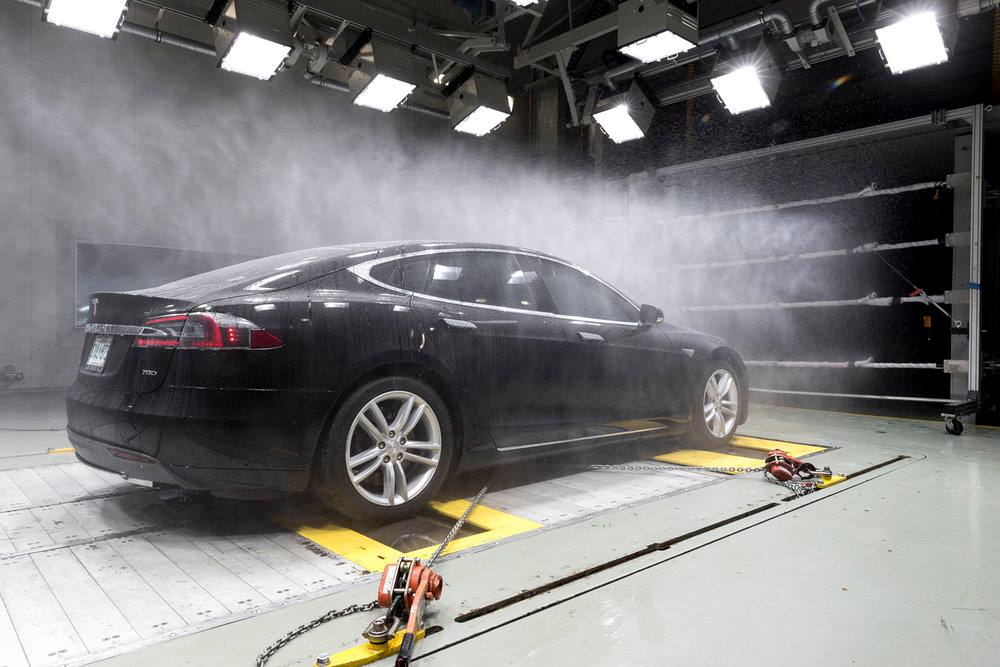 Tesla Model Y Car Wash Mode