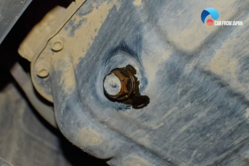 leaking oil pan drain plug
