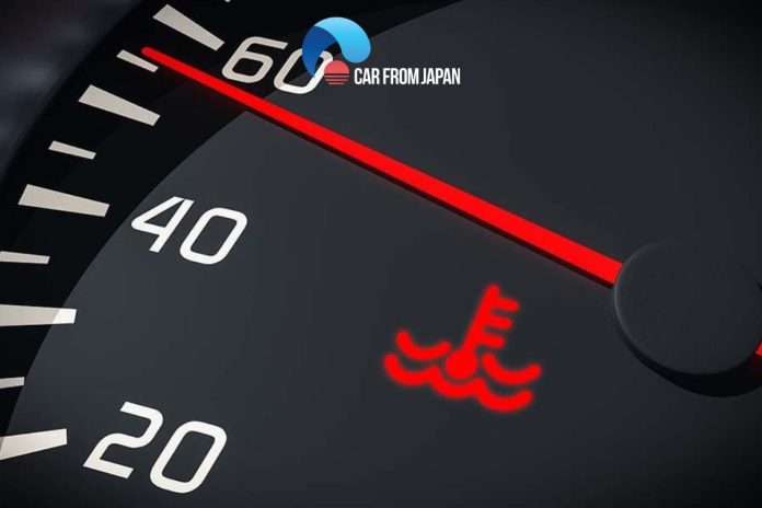 coolant temperature warning light