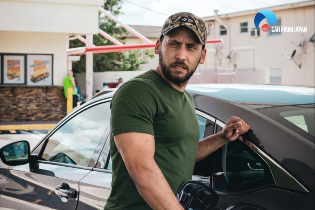 gasoline smell inside car