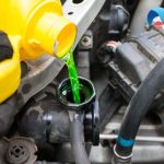 changing car coolant