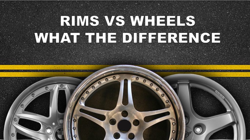 difference between wheels and rims