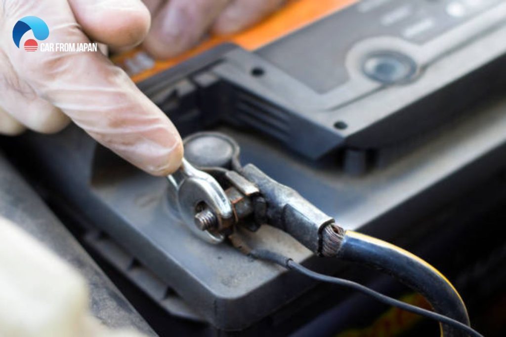 disconnecting battery for storage