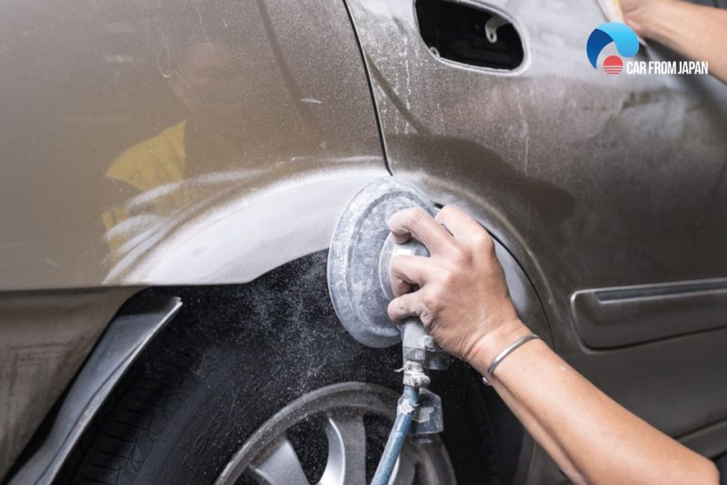 get rid of scratches on car