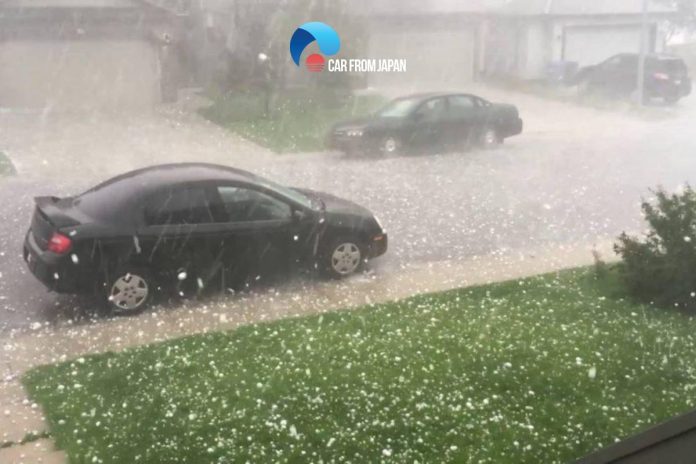 how to fix hail damage on a car
