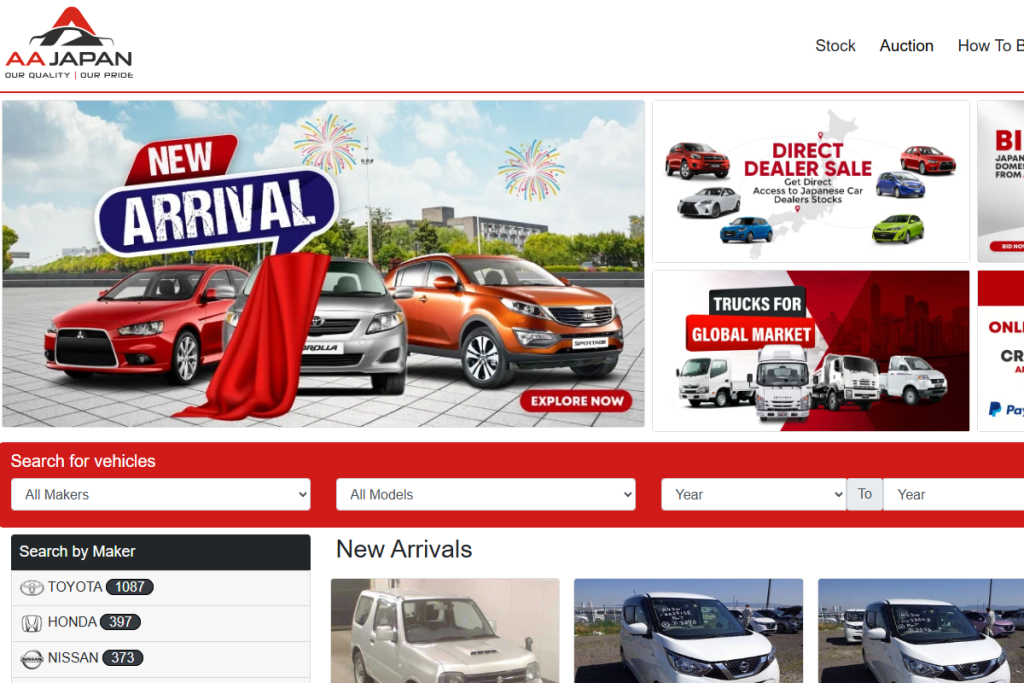 japan auto exporter