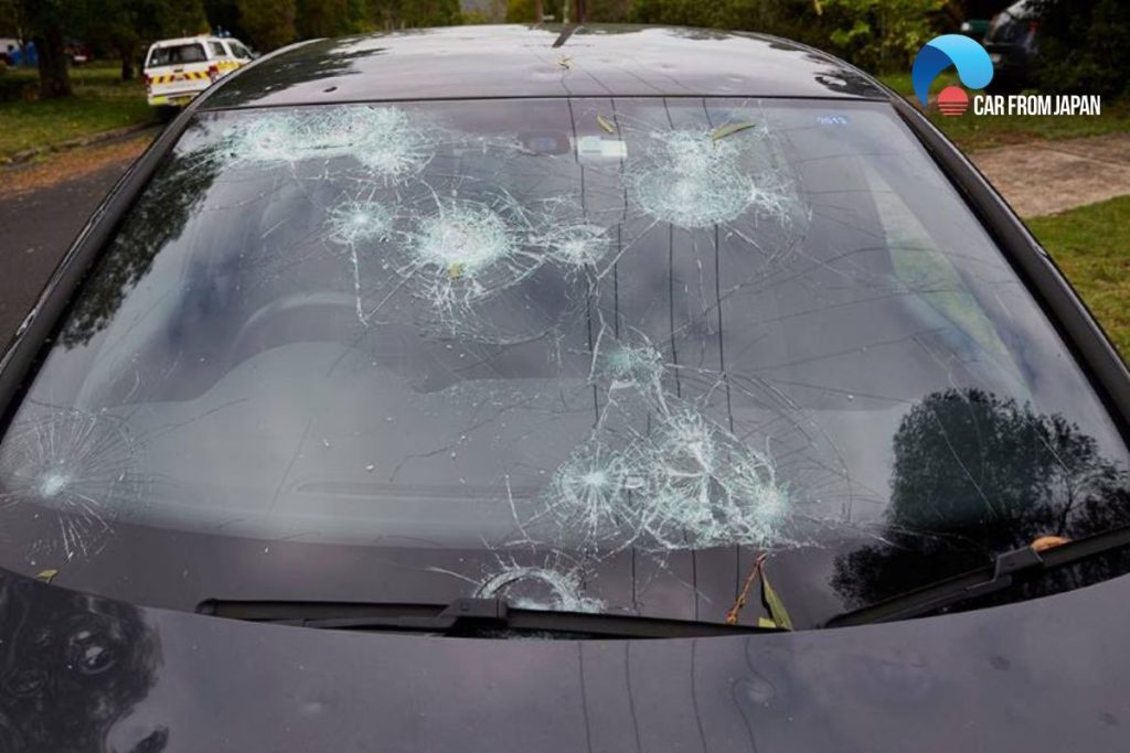 how to fix hail damage to car