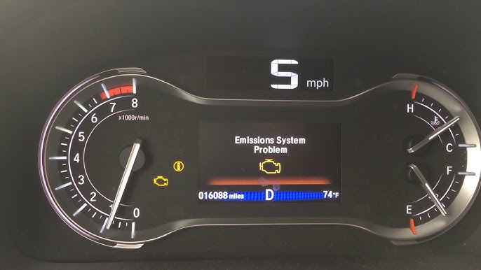 Honda Pilot emissions system problem