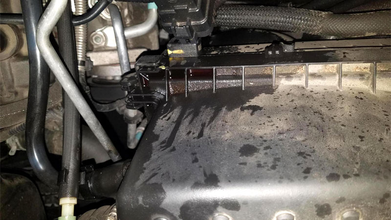 transmission fluid leak