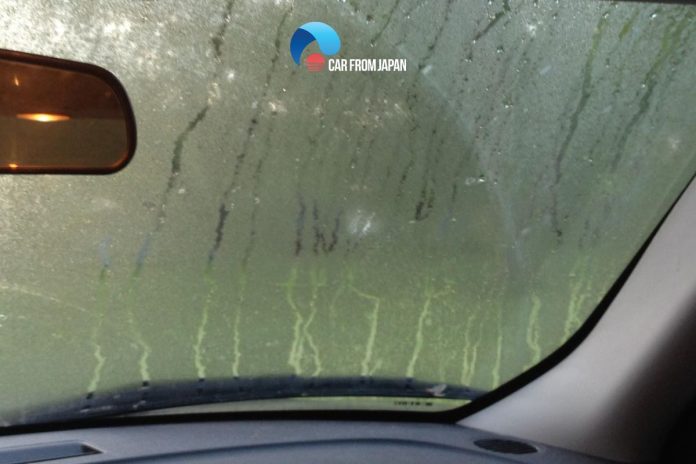 condensation inside car