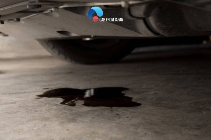 coolant leaking from bottom of car