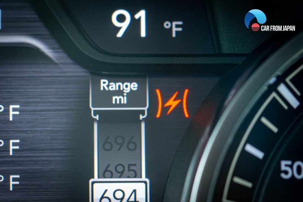 electronic throttle control warning
