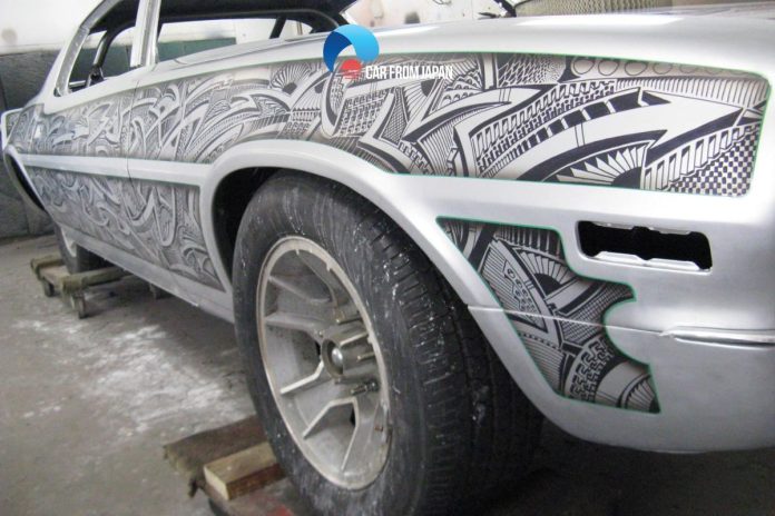 how to remove pinstripes from car