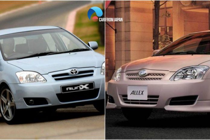 Toyota Allex vs RunX