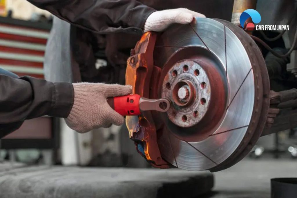 brake squeak at low speed